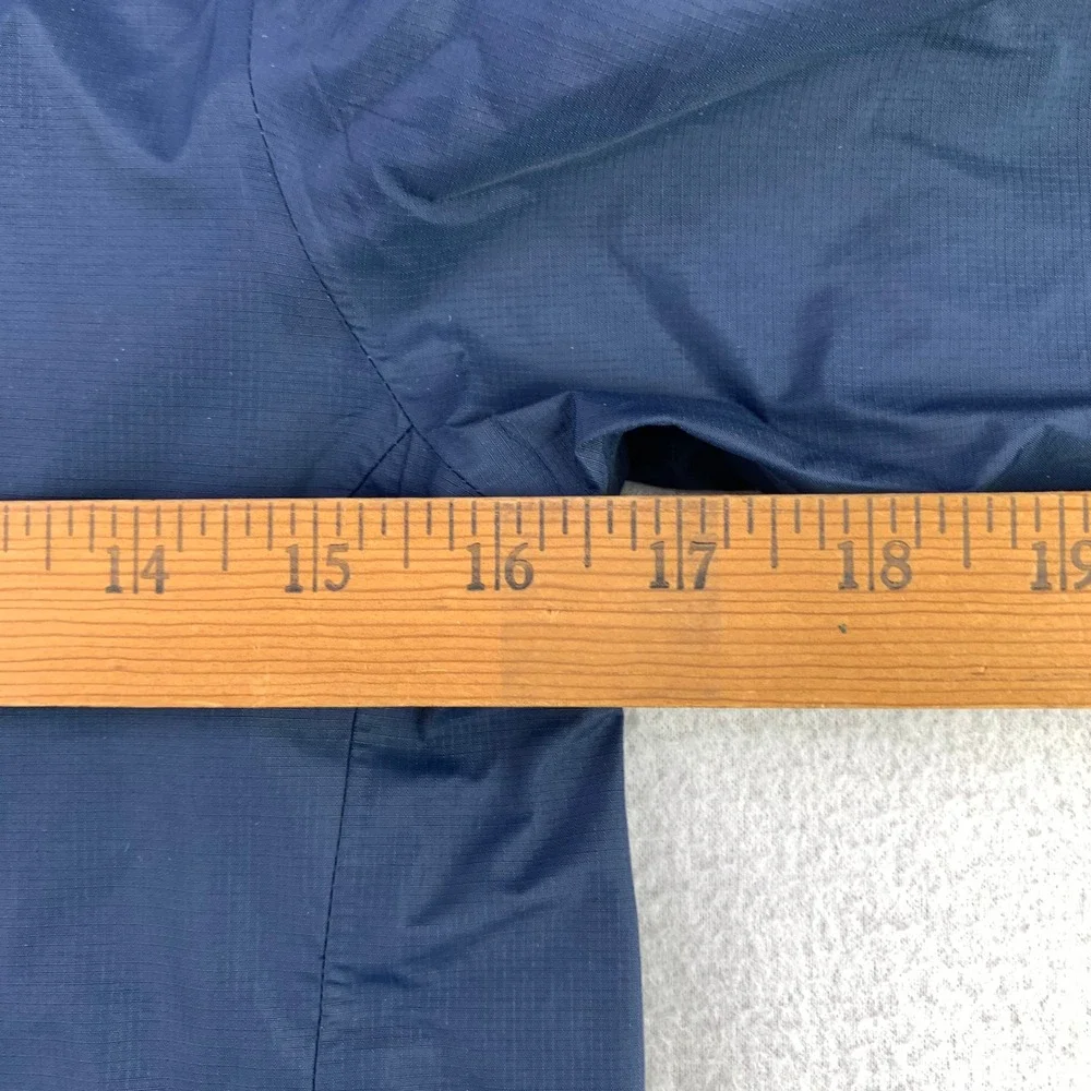 Patagonia Torrentshell Rain Jacket Kids M 10 Blue Outdoor H2No Waterproof Hood